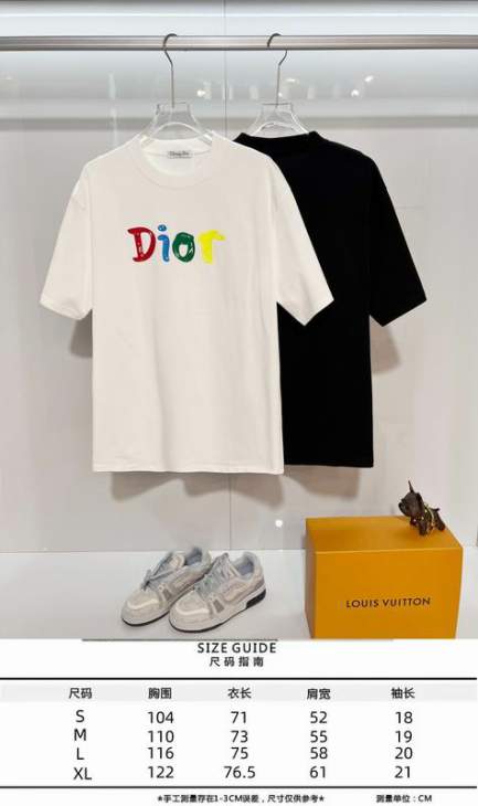 Dior T Shirts Short _SKUDiorS-XLxetr25815605